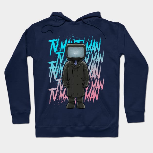 SKIBIDI TOILET FAN ART Hoodie by Draw For Fun 